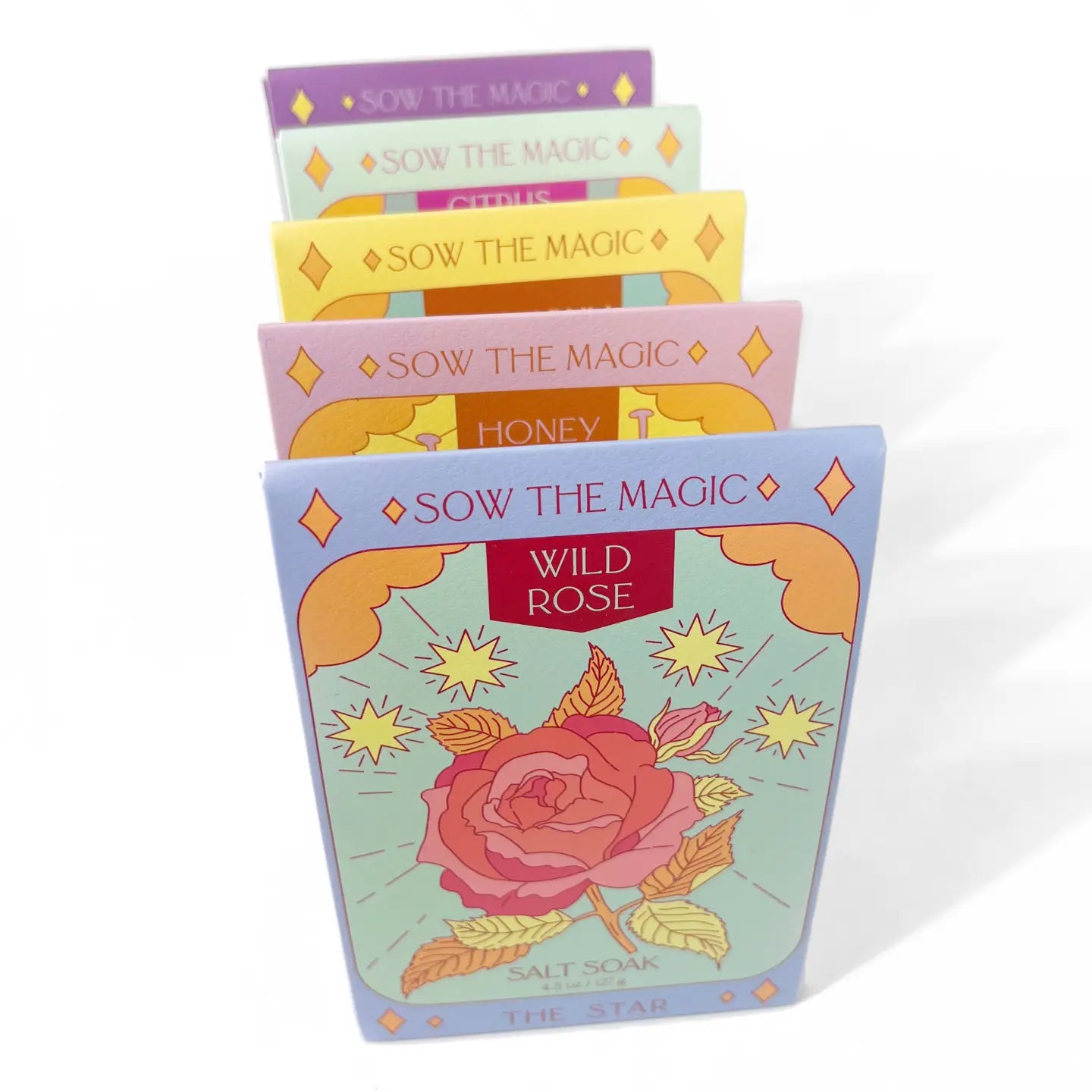 Sow the Magic – Wild Rose Tarot Bath Salt Soak