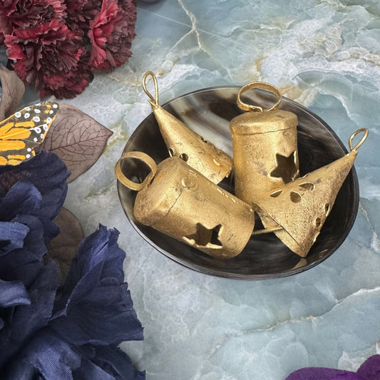 Mini Tin Altar Bells (2 pcs.)